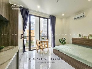 khai trương chdv studio ban công - mới 100% full nội thất đầy đủ tiện nghi đường vĩnh hội quận 4