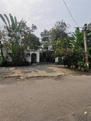 bán biệt thự thạnh xuân q12- 10m x 40m x 5 tầng có hầm- mặt tiền đẹp view sông- nội thất vip.