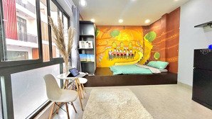 cho thuê chdv full nội thất - mặt tiền lê lợi - gò vấp - nhà thang máy - giá nhỉnh 5,5tr/tháng