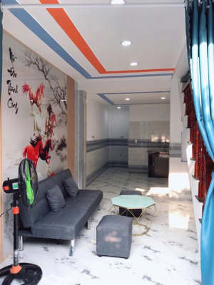 bán nhà gần chợ đồn cây dương, cổng sau kcn tân đức