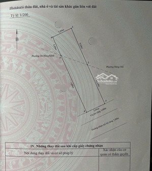 bán lô đất icc quán mau - lạch tray lô đất hướng đông nam tuyến 3, diện tích 101,6m2, ngang: 5m