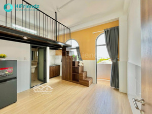 phòng duplex ban công gần vlu, công viên văn hoá