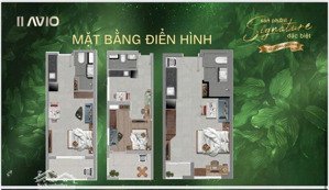 chỉ hơn 1 tỷ ửu đãi trả góp 6tr/tháng không lãi không vay đã có thể sở hữu căn tmdv tại tt avio