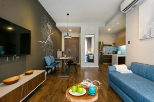 giá siêu tốt nhà siêu đẹp 2 phòng ngủ sài gòn royal quận 4 cho thuê có thể ở liền