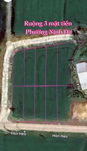 1 thửa ruộng 3 mặt tiền đường quy hoạch đất ở đô thị. giữa lòng khu tổ dân phố