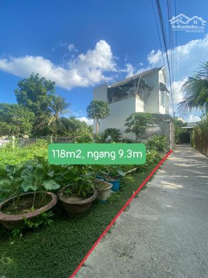 bán đất 118m2, ngang 9.3m - xã diên thạnh, giá 1.18 tỷ, cách ubnd diên khánh 450m. đường 3 m