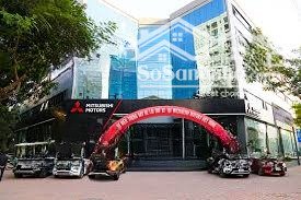 cho thuê stm mbkd tòa mitsubishi việt hồng trần thủ độ - hoàng mai, 315m x 1 tầng, mặt tiền 30m