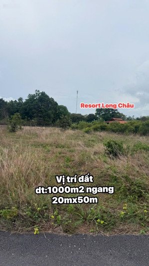 bán đất biển bình châu 1000m2 ( 20mx50m) sát bên suối nước nóng bình châu và resort long châu