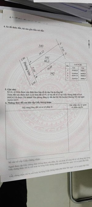 bán đất nền 80,3m2 tại xã thanh bình, chương mỹ, cách quốc lộ 6 chỉ 300m, ô tô vào tận đất