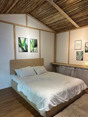 nhà trệt sân vườn xinh xắn 2pn, full nội thất, kdc nông thổ sản, ô tô thoải mái