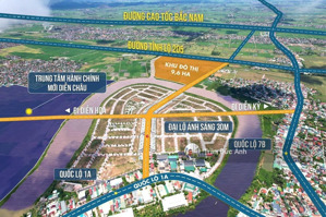 bán đất nền dự án tnr stars diễn châu, 1,7 tỷ, 108m2, đẹp, nhiều tiện ích
