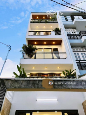 nhà đẹp 5 tầng dt 4.9 x 17m (82m²) 4pn lớn hxh phạm phú thứ, p11, tân bình chỉ 11.5 tỷ tl