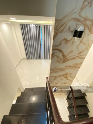 nhà mới, full nội thất - khu phan đăng lưu, pn - 4,5x15m (nở hậu) - 5 tầng thang máy - 12,8 tỷ tl
