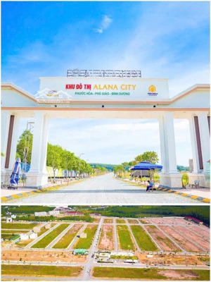 lô đất vàng của alana city nằm trên mặt đường đt 741 mà giá chỉ 890 triệu