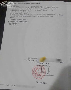 Bán ô đất kinh doanh đường Lê Tần, Hóc Thân, Đồng Tâm, Vĩnh Yên