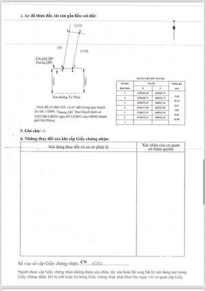Bán lô đất mặt đường Tư Thuỷ, Hòa Nghĩa, Dương Kinh, Hải Phòng