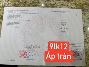 Tái định cư Áp Tràn lk12 đẹp k lỗi lầm giá chỉ 3tỷ590 - Dương Quan - Thuỷ Nguyên.