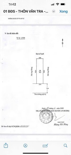 Cần bán Lô đất đẹp tuyến 2 đường Máng Vân Tra Bãi Huyện