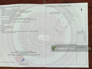 cần bán thửa đất 3 mặt tiền đường hùng vương tại xã phước an nhơn trạch đồng nai