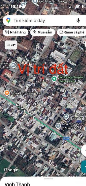 bán đất tại cách đường hòa bình 30m, xã vĩnh thanh, nhơn trạch, đồng nai