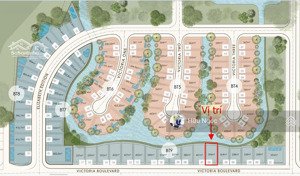 trực tiếp chủ nhà bán biệt thự bt9-6 victoria 400m2 view ngã ba dòng kênh đẹp nhất dự án sổ hồng cc