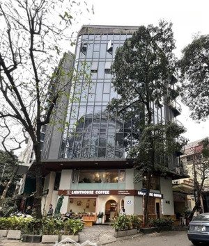 cho thuê mặt bằng kinh doanh mặt tiền 12m phố trần thái tông - dt 100m2 x 3 tầng thông sàn