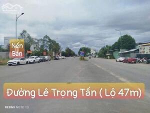 BÁN NỀN ĐƯỜNG LÊ TRỌNG TẤN LỘ GIỚI 47M KDC NAM LONG CẦN THƠ