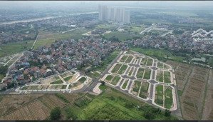đất đấu giá lê xá - đông anh, lô góc, vỉa hè, ô tô chạy vòng quanh, ngay vin cổ loa, cầu tứ liên