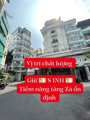 bán nhà riêng đường lê văn sỹ quận 3, hẻm xe tải, 6 tấm, 9pn khép kín 11tỷ dòng tiền khoán 25tr