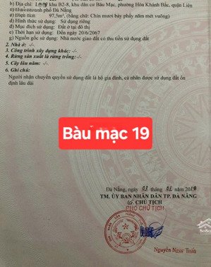 bán đất nền pandora city, 3,85 tỷ, 97,5m2, view đẹp, q.liên chiểu, đà nẵng