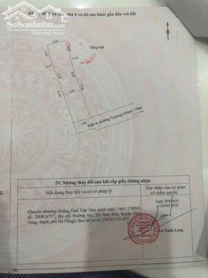 Bán nhà Cấp 4 kiệt Trường Chinh, gần đường Nguyễn Phước Nguyên & Hà Huy Tập
