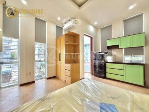 cho thuê phòng 35m2 có bancol, nội thất mới - ngay nguyễn thượng hiền