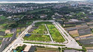 bán đất dịch vụ tây tựu, bắc từ liêm, được đền bù 80m2, đã bốc thăm vị trí đường 40m, view sân vườn
