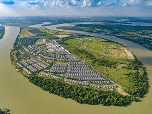 bán đất đảo đại phước - swanbay sát bờ sông sổ hồng riêng: liên hệ sàn dig