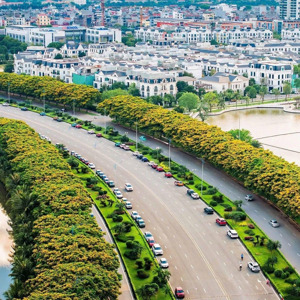 bán nhanh song lập 180m2 view hồ vinhomes the harmony lh 
