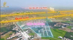 gấp: cần tiền bán lô 93m2. kdc an thuận. sát bên trường học và chợ. có sổ, tc 100%. giá 2,2 tỷ