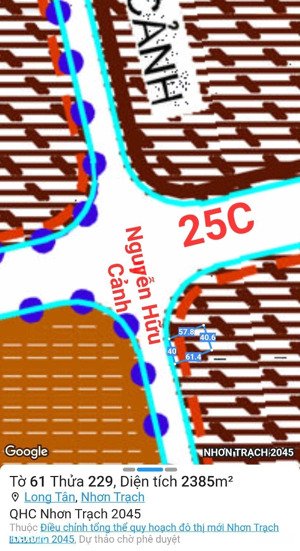 chủ kẹt cần bán nhanh miếng đất tâm huyết mặt tiền đường nguyễn hữu cảnh giá rẻ