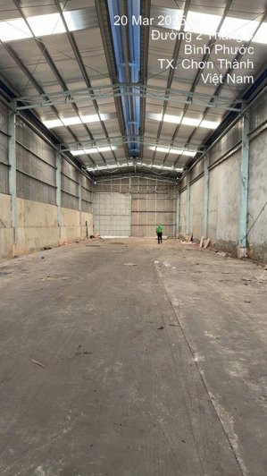 cần bán kho, 998m2 có thổ cư mặt tiền quốc lộ 13, thị xã chơn thành, tỉnh bình phước