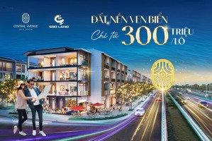 bán đất nền dự án central avenue quy nhơn, 22 triệu / m2, 100 m2