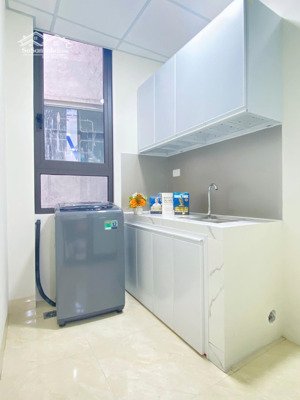 phòng quan nhân 1 ngủ - 1 bếp 1 ban công, full đồ máy giặt riêng, chỉ 4tr5/tháng