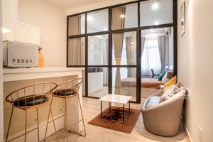 siêu phẩm 1pn bancon, nội thất cao cấp - vòng xoay dân chủ - bờ kè hoàng sa - ga sài gòn