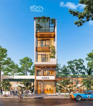 bán shophouse đẹp xuất sắc tại saigon village căn góc 1 trệt 1 lửng 2 lầu 1 tum. mặt tiền đường 17m