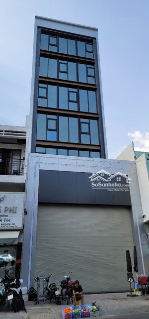 tòa nhà mt ngay lý thường kiệt tb - 6x23m - hầm & 6 tầng tm - cho thuê 150tr/tháng !!