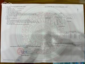 Bán lô đất tại thôn Vũ Vị, Minh Tân, Kiến Thụy, Hải Phòng - Diện tích : 63,1m2 - Mặt tiền 5,8m