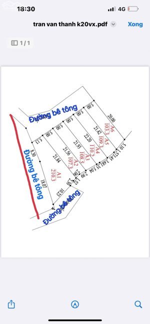 Ô đất đẹp tại Vạn Xuân Tam Nông - Phú Thọ