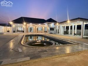  BIỆT THỰ VƯỜN HỒ BƠI – CÓ BBQ- CÓ BUNGALOW – GẦN KCN TÂN AN – CHỈ 14,5 TỶ