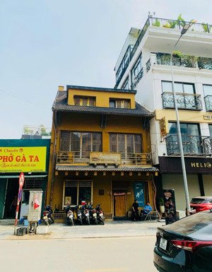 cho thuê cửa hàng lô góc phố xuân la - tây hồ, nhận diện thương hiệu: dt 80m2x2 tầng mt lô góc 15m