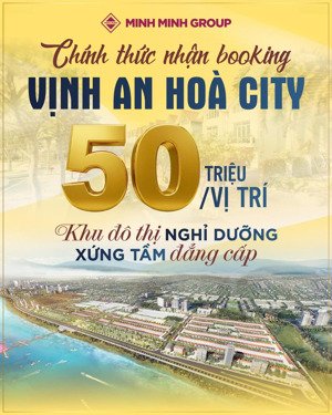 vịnh an hòa city -giỏ hàng đất nền vịnh 1 siêu đẹp trực tiếp chủ đầu tư trục đường thông vinh 20,5m