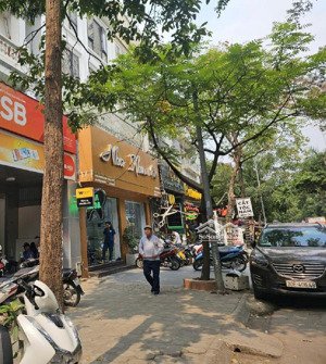 cần bán mặt phố đường đôi kinh doanh - hai mặt tiền - 130m - mt 8m - 43.5 tỷ - sổ hoa hậu