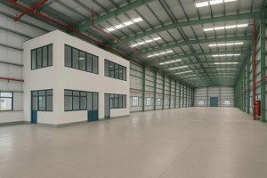 cho thuê nhà xưởng kcn idico hựu thạnh, long an, khuôn viên: 10.000m2, xưởng: 6.730m2